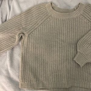 Knit sweater